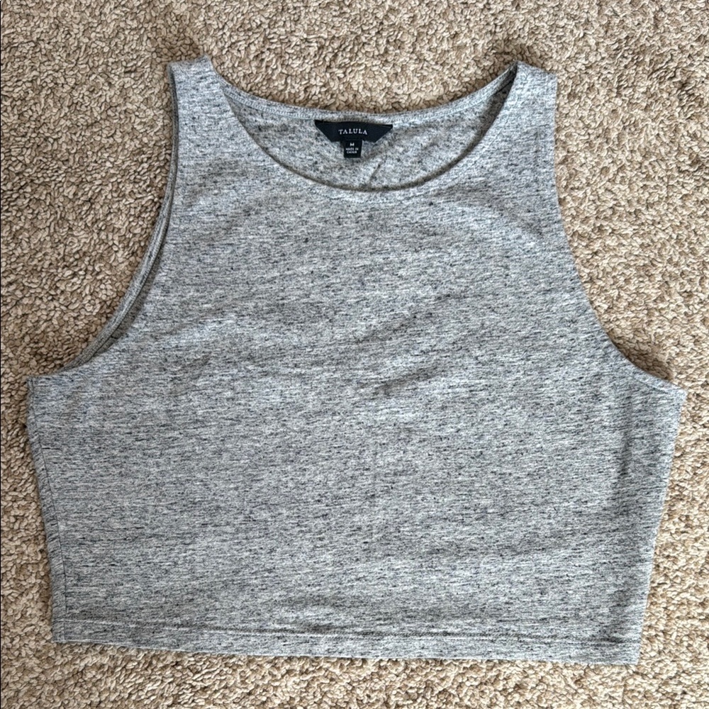 Talula Gray Women's Crop Top